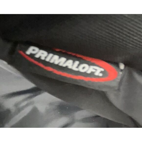 LL Bean Jacket Men L Grey Black Rugged Ridge Parka Weatherproof Coat NO Hood - Picture 12 of 16